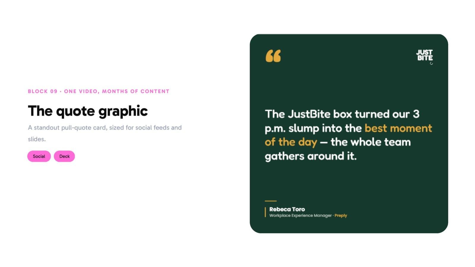 Quote graphic